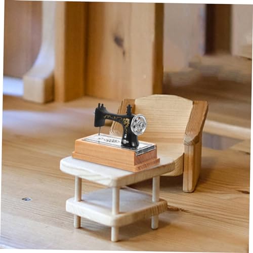 Maison de poupée modèle vintage compact et accessoire miniature - 6