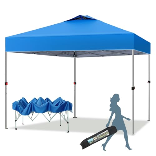 MFSTUDIO 10x10 Pop Up Canopy Tent, Gazebo Shelter Sun Shade