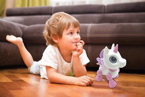 LEXiBOOK Power Unicorn Mini - My Little Robot Unicorn - Robot Unicorn with Sounds, Music, Light Effects, Voice Repeat and Sound Reaction, Children's Toy (Girl) - ROB02UNI by LEXiBOOK - Image 4