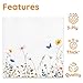 100 Counts - 3-Ply Floral Napkins, Wildflower Disposable Paper Dinner Beverage Dessert Napkins for Baby Shower Bridal Shower Wedding Birthday Tea Party Event