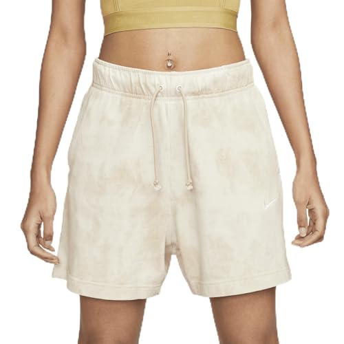 Short en jersey délavé Nike Sportswear style vintage avec cordon de serrage blanc XS