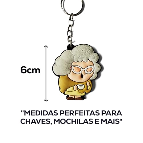 Chaveiro Emborrachado Divertidamente Desenho Filme Retrô Clássico Criança Resistente Decorativo Fã G