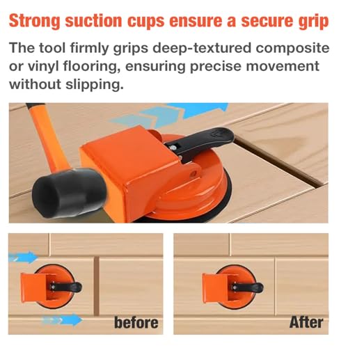 Outil de fixation d'espacement de sol pour pose de lattes et carrelages - 3