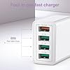 Cargador-USB-carga-USB-de-4-puertos-con-cargador-rapido-Smart-QC-30-de-33W-cargador-de-varios-puertos-USB-Adaptador-Compatible-con-iPhone-111213141516SEXSiPadSamsung-Galaxy-S21S22S23S24