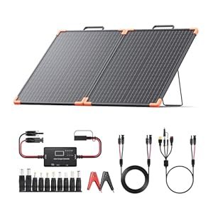 100 Watt Portable Solar Panel with ...