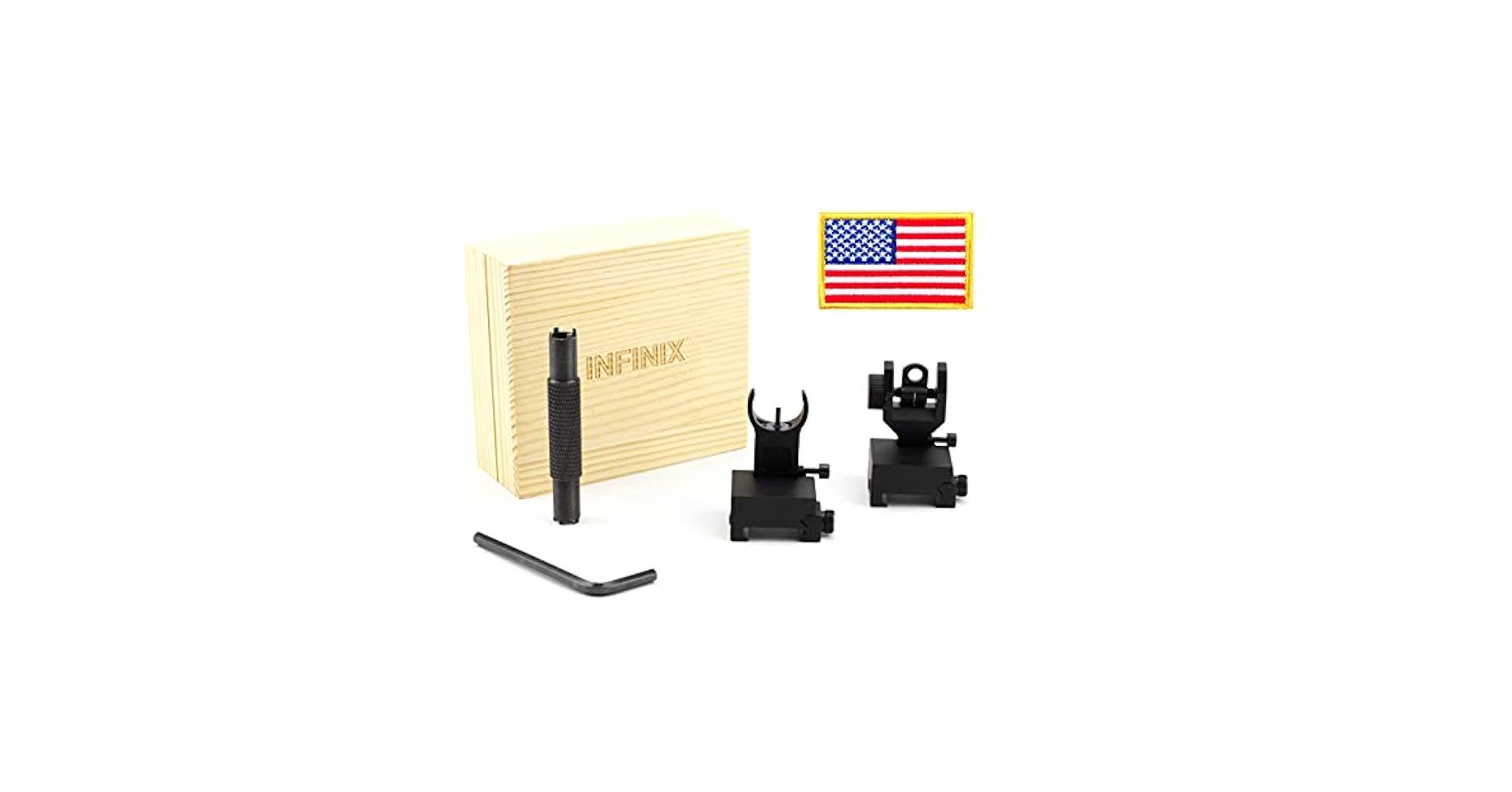 Amazon.com: INFINIX Super Fast Flip Up Manual Iron Sights