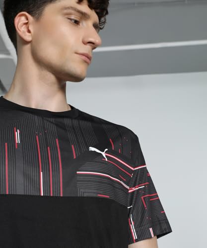 Image of Puma Men's Polyester Regular Fit T-Shirt