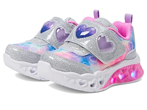 Skechers Kids Girl's Flutter Lights-Heart Sneaker