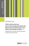  »Wie schön wäre es, wenn auf der ganzen Welt die Menschen solche Liebe und Güte zueinander hätten …«: Feldpostbriefe eines jungen deutschen Soldaten ... zur Historischen Jugendforschung)