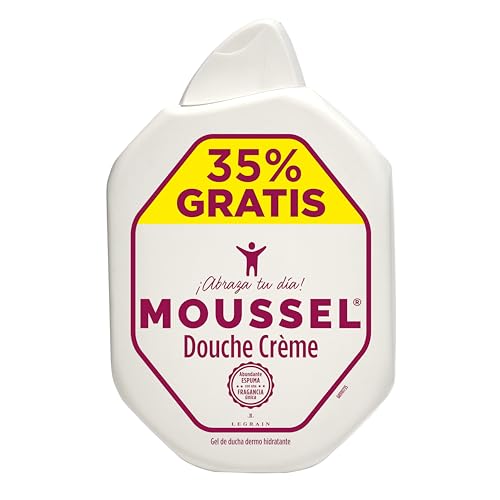 MOUSSEL GEL DUCHA CREMOSO 650 ML + 250 ML Gratis