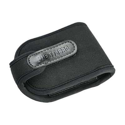 Phenyx Pro Neoprene Wireless Transmitter Pouch, Portable Bodypack Holder with Hook-and-Loop & Elastic Strap, Fits Wireless Transmitters & IEM Bodypack Receivers, Black (BA-1)