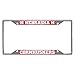 FANMATS NCAA University of Nebraska Cornhuskers Chrome License Plate Frame