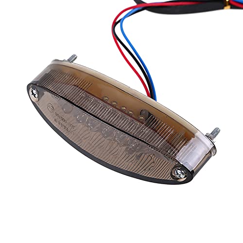 evomosa 28 LED Motorrad ATV Rücklicht Bremsstopp Kennzeichenbeleuchtung für ATV LTZ King Quad Runner DR DRZ 650 400