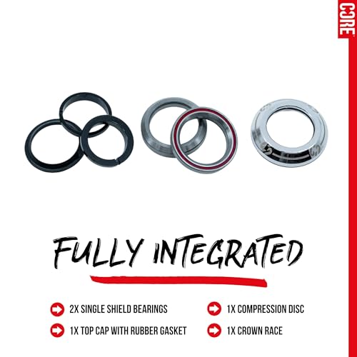 CORE Icon Integrated Headset Chrome dirección scooter freestyle compatible con horquillas pro 3