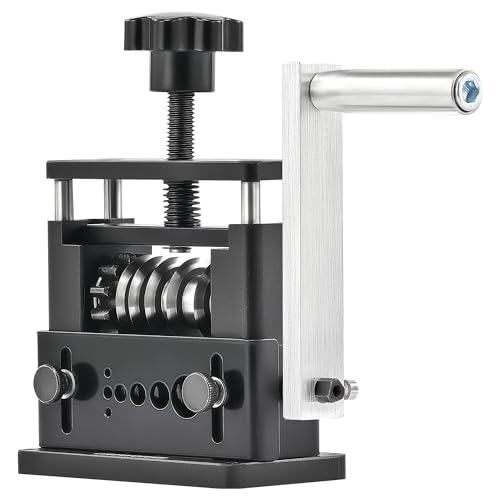 CREWORKS Macchina Spelacavi Manuale con 6 Canali e 5 Lame per Cavi da 1.5mm a 17mm Spelafili Manuali o a Trapano Macchina Spellacavi per Il Riciclaggio dei Fili di Scarto