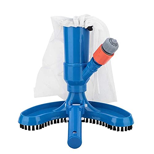 Aspirateur de piscine efficace avec brosse et tête d'aspiration de fontaine