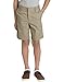 Dickies Boys' Husky Classic Fit 8-20 Flat Front Short - School Uniform, Khaki, 16
