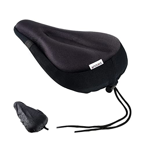 Bike Seat Cushion - Apusale Gel Padded Bicycle Saddle Cover For Women Men, Outdoor Indoor (Narrow) #TOP8