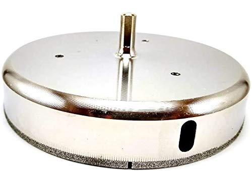 Drilax 7 1/2 Inch Diamond Hole Saw Drill Bit Tile Glass Granite Ceramic Porcelain Coated Core Bits Holesaw Diy Kitchen Bathroom Shower #TOP6