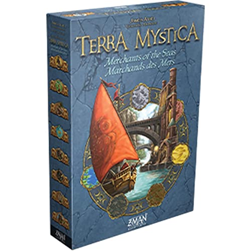 Capstone Games: Terra Mystica: Espansione Del Gioco Da Tavolo Strategico Merchants Of The Seas, 2-5 Giocatori, Dai 14 Anni In Su, 120 Minuti Di Gioco