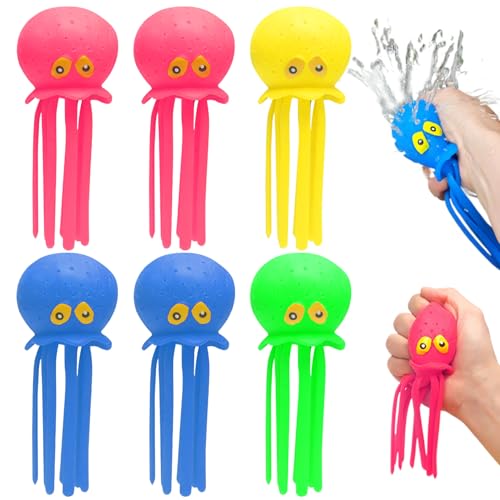 Jouets sensoriels d'eau poulpe pour apaiser les enfants pendant le bain
