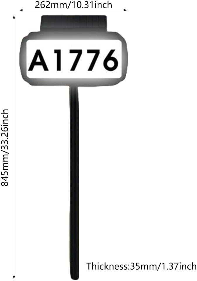 Multifuntional Solar Address Light with Cool Natural Warm LED Color and Long Battery Life Energy Efficient Solar Lamp