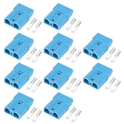 AKNBFIBN �d�C�����ԃo�b�e���[�AUPS�A�\�[���[�P�[�u���A�V�G�l���M�[�v���O�p 50A ���d���R�l�N�^ �u���[