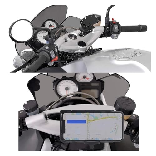 Support de navigation premium BMW K1300R 2012-2015 en aluminium robuste - 4