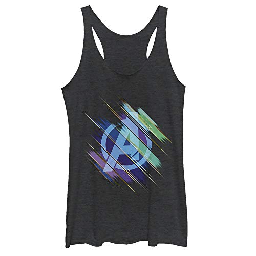 Débardeur Marvel Endgame pour femme en coton chiné noir taille L