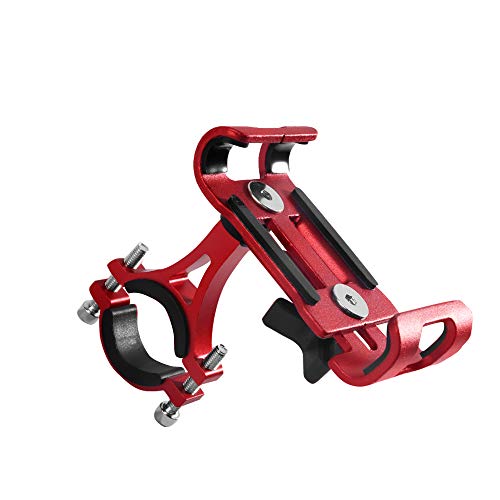 Anself Mountain bike mtb liga de alumínio suporte do telefone da motocicleta guidão celular montar c