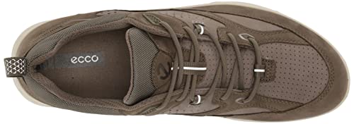 Ecco Men's Exceed Walking Sneaker Hiking Shoe, Ombre/Magnet/Magnet Nubuck, 8-8.5 #TOP4