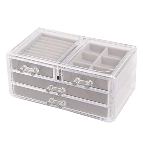 Organisateur maquillage Beavorty avec tiroirs de rangement bijoux
