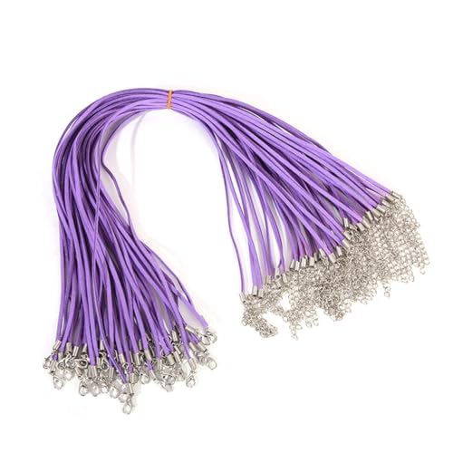 Adjustable Suedes Rope Lobster Clasp String Cord for Jewelry Necklace Making