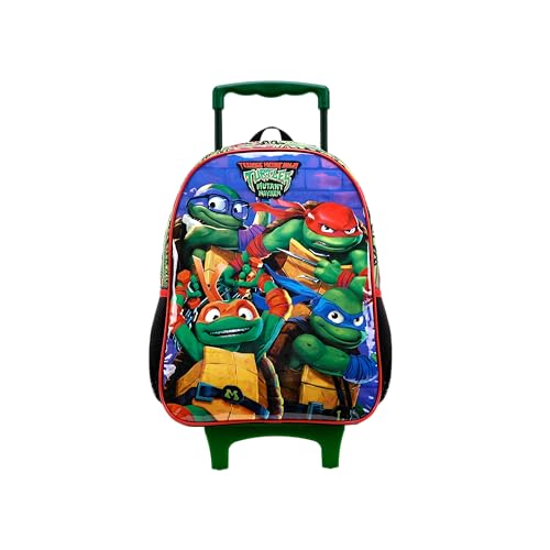 Mala com Rodas 16 Tartarugas Ninja X - 11870 - Artigo Escolar