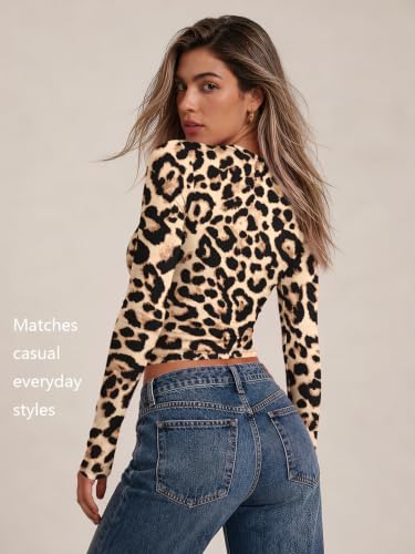Image of Trendy Queen Womens Long Sleeve T Shirts Fall Fashion Basic Y2K Tops 2026