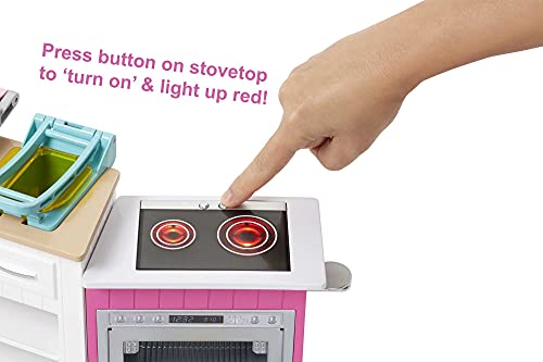 Barbie Cozinha De Luxo Mattel Loira