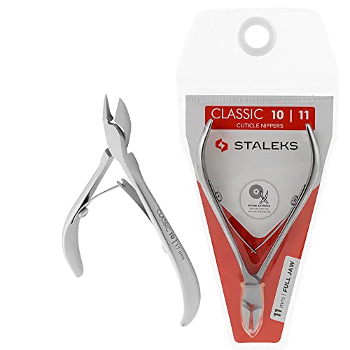 Staleks KM-08 Pince à cuticules/coupe-ongles Longueur 4,5 cm Coupe 1,2 cm
