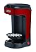 Bella BLA14485 One Scoop One Cup Coffee Maker, Red and Stainless Steel