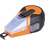 Klein Tools CHLK50B Chalk Line, 50-Foot Auto Retractable Reel with High Visibility...