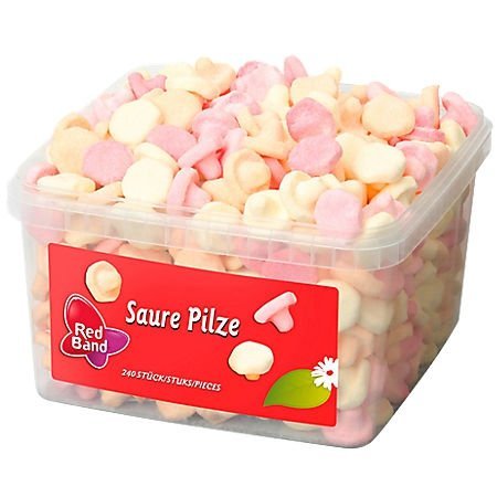 Red Band sour Mushrooms 720g
