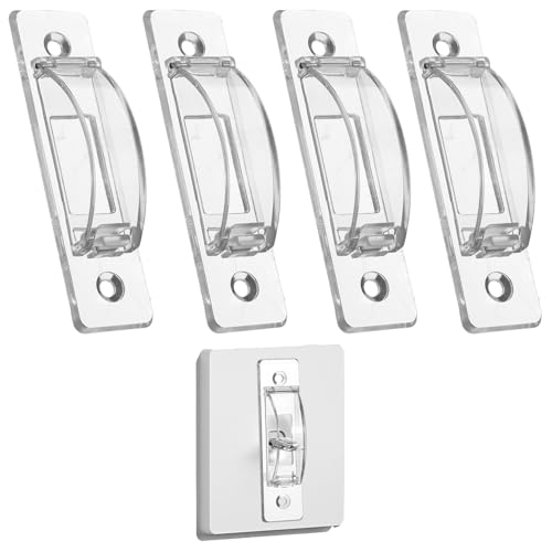 4 Pcs Light Switch Guard Cover Baby Proof Wall Switch Cover Guard