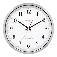 Stainless Steel Atomic Wall Clocks product photo Stainless Steel Atomic Wall Clocks product