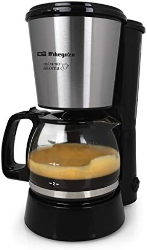 Orbegozo CG 4016 - Cafetera de goteo, 6 tazas de capacidad, protección  antigoteo, jarra de cristal, placa calorífica antiadherente, 650 W :  Amazon.es: Hogar y cocina