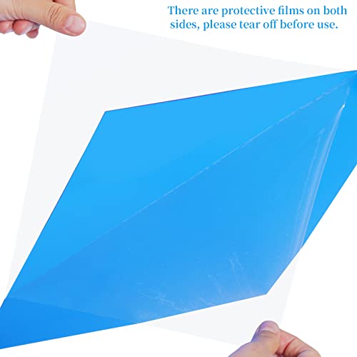 Lystaii 9Pcs Lighting Gel Filter 11.8 X 11.8 Inches Gel Light Filter Color Correction Colored Overlays Transparent Color Filters Film Plastic Sheets For Film, Video, Photo, Stage Studio (Multicolor) #TOP2