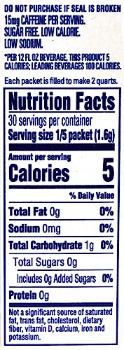 Crystal Light Sweet Tea, 12-Quart 1.56-Ounce Canister (Pack Of 4)