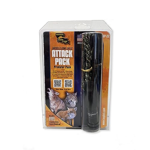 Haydel's Game Calls Inc. AP-22 Attack Pack Predator Call Pack Features Our BD-11 and MINI-18 Predator Calls.