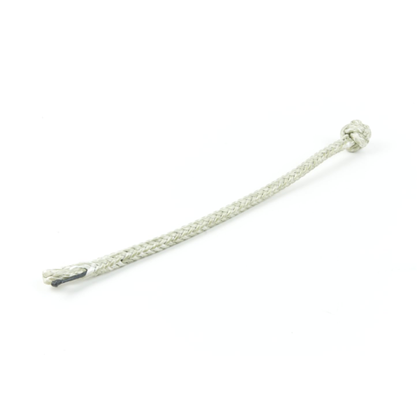 Dyneema® Manille de cordage avec ouvre-boîte - Manille souple 4/6/8/10 mm - Gris/noir - Fabriquée à la main en Allemagne - Spécialement conçue pour une utilisation dans un