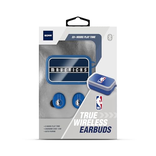 Image of SOAR NBA Wireless Sport Earbuds: Comfortable Fit & Convenient Charging