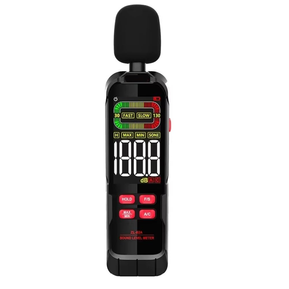 Sonomètre numérique USB rechargeable ZL82 appareil mesure décibel A/C