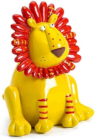 Childrens Lion Themed Piggy Bank Money Box Gift for a boy or a Girl